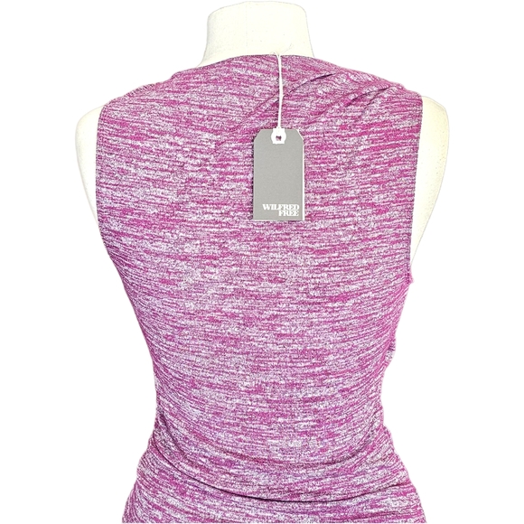 Aritzia Wilfred Free Izadora Ruched Jersey Dress - Picture 4 of 15